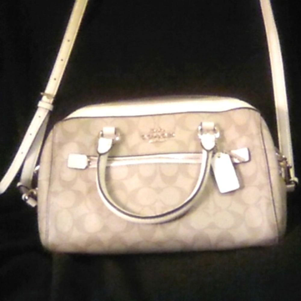 Coach Purse Rowan - Picture 1 of 5